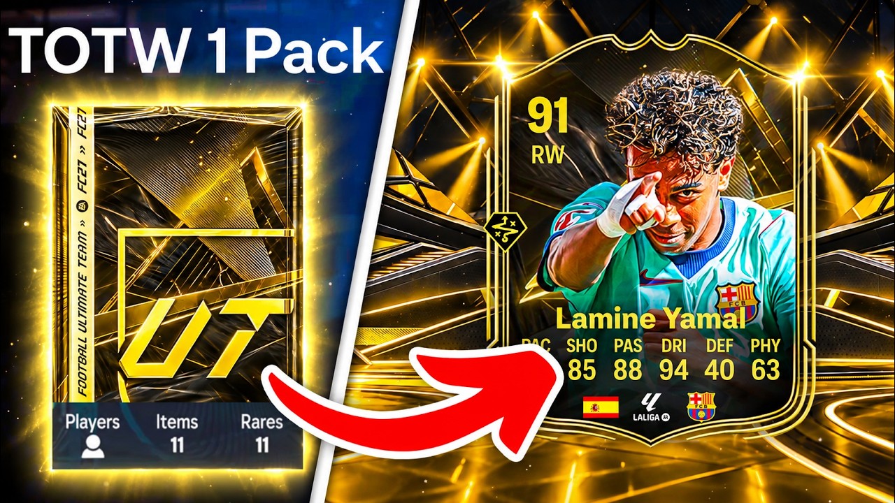 I PACKED MY FIRST TOTW CARD! 🥳 FC 27 Ultimate Team