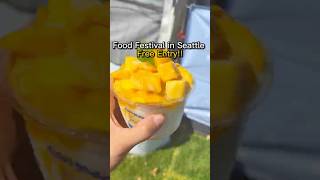 And entry is free! Seattle’s most famous food festival is back 11am-8pm now until July 26th!