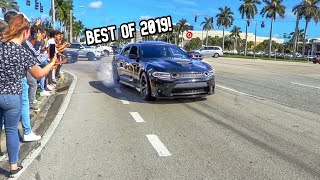 Best Cars \& Coffee Pullouts \& Burnouts of 2019!!