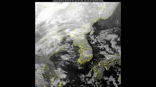 [Daily] Feb 02, 2020 GK2A Satellite Infrared Radiation 10.5 um | Korea Peninsula | 20200202