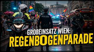 Polizei Großeinsatz bei Regenbogenparade in Wiener Innenstadt | 13.06.2026