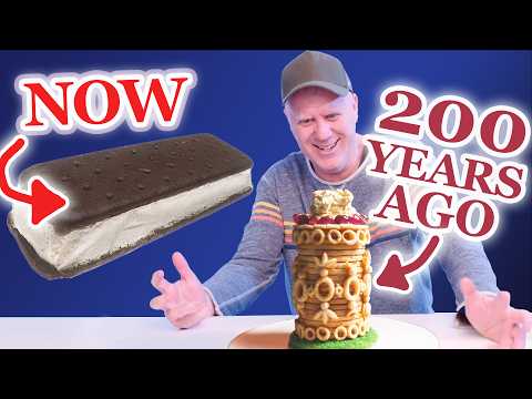 Ice cream sandwiches 200 years ago  