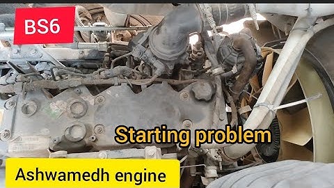 BS6 ASHWAMEDH ENGINE STARTING PROBLEM TATA BS6 ENGINE START NAHI HO RAHI HAI SIGNA ELECTRIC FAULT