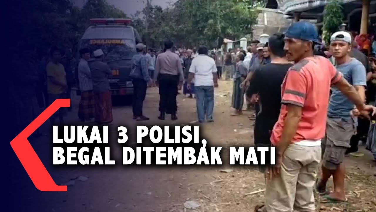 Baku Tembak Polisi dan Begal, 1 Pelaku Begal Tewas dan 3 Polisi Terluka
