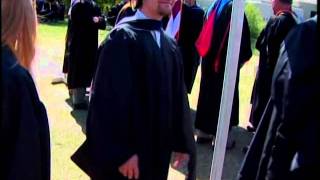 Behind the scenes of spring graduation 2011 at New Mexico Tech