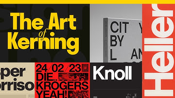 Leer Kernen - De kunst van Kerning-typografie