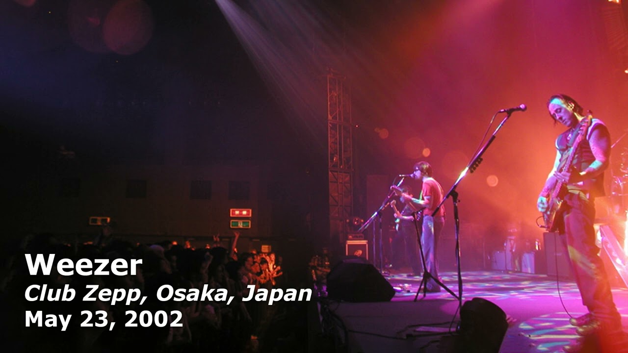 Weezer - Live at Club Zepp, Osaka, Japan (May 23, 2002) - YouTube