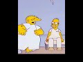 Part1 Lisa pinched Bart's nose to wake him up #simpsons #cartoon #thesimpsons #shorts