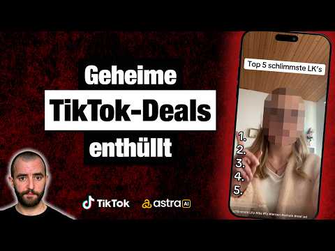 Geheime TikTok-Deals enthüllt: Das dreckige Geschäft mit der Aufmerksamkeit