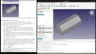 FreeCAD v0.21.1 実況 #006 Draft ShapeString tutorial