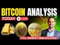 Bitcoin Analysis Today | Live Trading | Gold Market Update & NASDAQ Outlook (London Session)