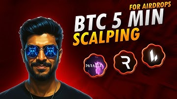 NEW BTC 5 Min Scalping Strategy to Get Airdrops 2025 | Paradex,Aster,Lighter Airdrop