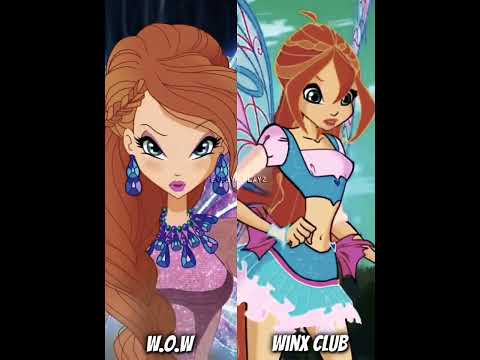 W.O.W vs Winx Club #winxclub