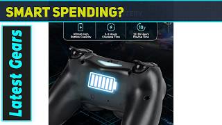 2 Pack Wireless PS4 Controller Best Dual Wireless Gaming Experience for PS4 & PC
