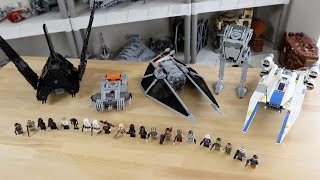 LEGO Star Wars Rogue One Overview (ALL SETS) - Fall 2016