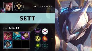 Sett Support vs Nautilus - KR Master Patch 26.16