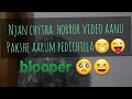 horror video but any on afraid see the blooper😆/cat eyes 2