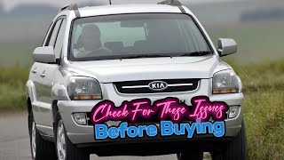The sad story of the Kia Sportage 2004 2004 Kia Sportage Problems