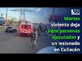 Martes violento deja siete personas ejecutadas y un lesionado en Culiacán