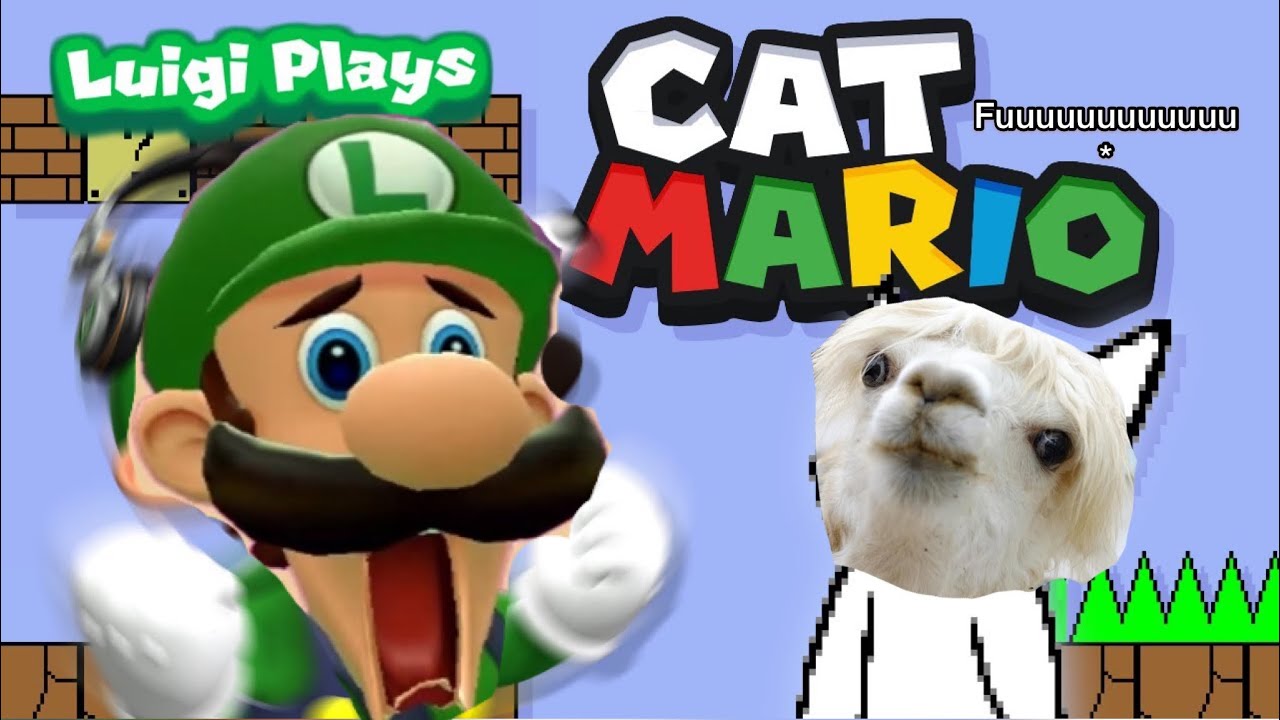 Luigi Plays Cat Mario - Part 1