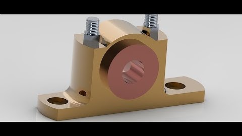 Creo Parametric Tutorial-Design of plummer block