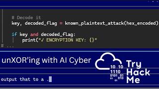 Celebrity AI Cyber Security vs TryHackMe CTF: Breaking XOR with Known Plaintext is easy with AI Net Worth