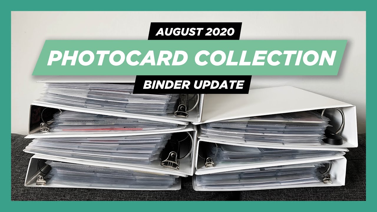 ✨ a kpop photocard collection update ~ august 2020! ✨