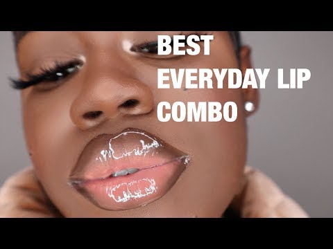 BEST EVERYDAY LIP COMBO FOR WOC / DARKSKIN | BRATZ DOLL LIP TUTORIAL