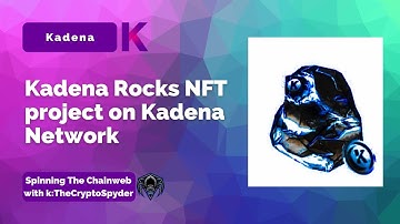 Kadena Rocks NFT project on Kadena network - Spinning the Chainweb