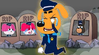 Labrador dog SAD STORY  Everybody Please come back to me, Sheriff Labrador Animation