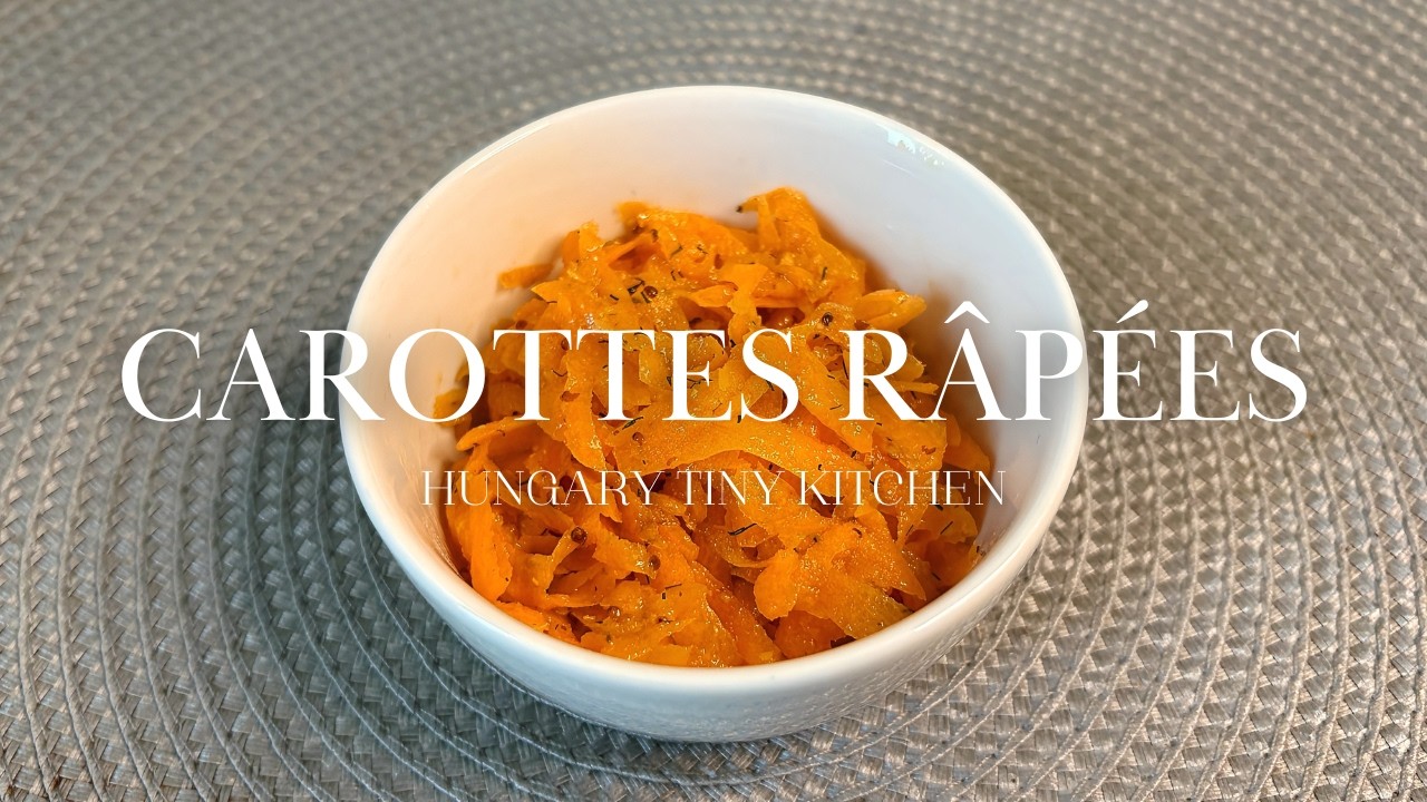 肌荒れ改善！にんじんだけでシンプル最強なデリ🥕 | ヨーロッパでも人気の常備菜【キャロットラペ】