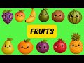 Fruits for kids in English 🍏🍋🍇🍊🍉🥑🥝/ Learn English/Educational video 