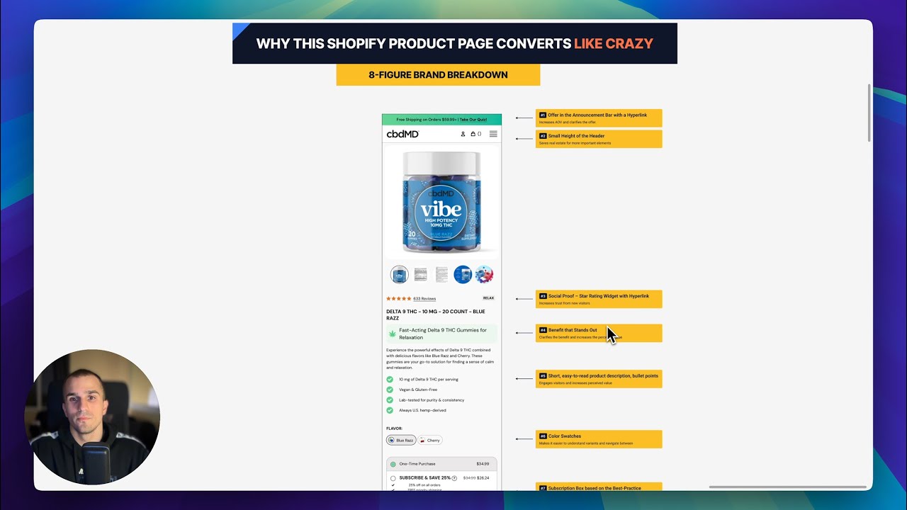 Why This Shopify Product Page Converts Like Crazy - YouTube