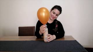 Karbonat ve Sirke Deneyi🎈 / Balon Nasıl Şişiyor?