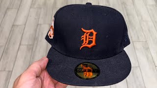 Detroit Tigers MLB New Era 59FIFTY Fitted Hat Stadium Patch