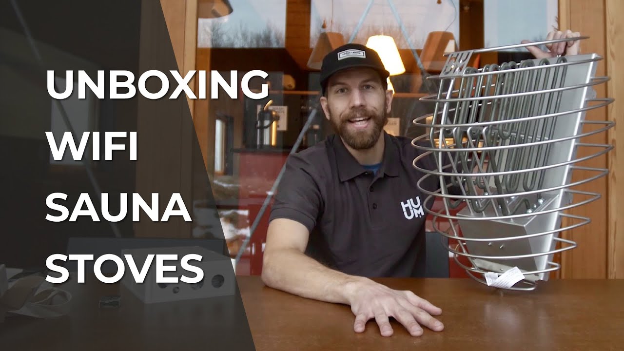 Unboxing WiFi Sauna Stoves // HUUM Sauna for your home? - YouTube