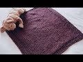 HOW TO KNIT A BABY BLANKET - EASY TUTORIAL | CJ Design By Danii's Ways