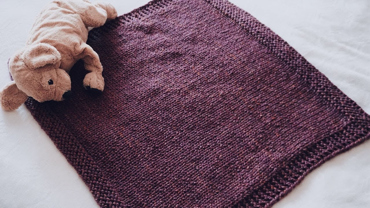 КАК СВЯЗАТЬ ДЕТСКОЕ ОДЕЯЛО — ПРОСТОЙ ИНСТРУКЦИЯ | Дизайн CJ от Danii's Ways