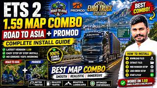 ETS2 1.59 Road to Asia + ProMods Combo | Install Guide 100% Working | 2026