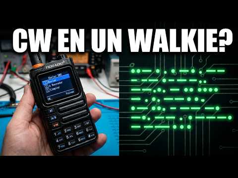 Morse Code on a Walkie-Talkie? TIDRADIO TD-H9 V32 in Action