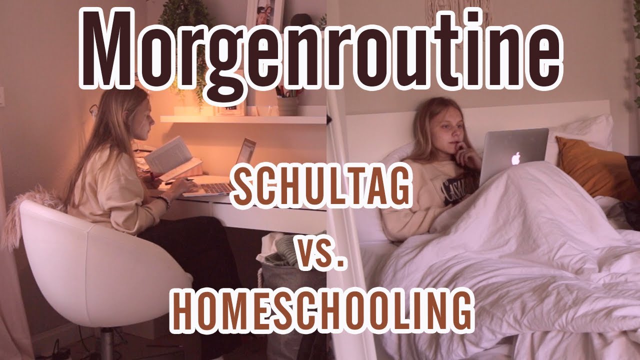 Meine Morgenroutine Schultag vs. Homeschooling