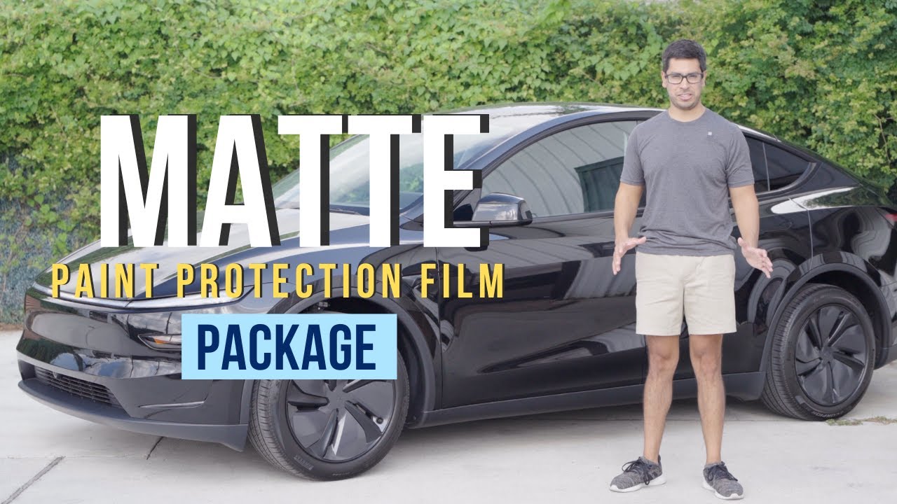 Tesla Model Y Matte PPF Install | Houston Paint Protection