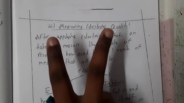 4.13 Evaluation of clustering