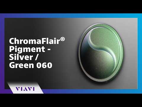 ChromaFlair® Pigment - Silver/Green 060
