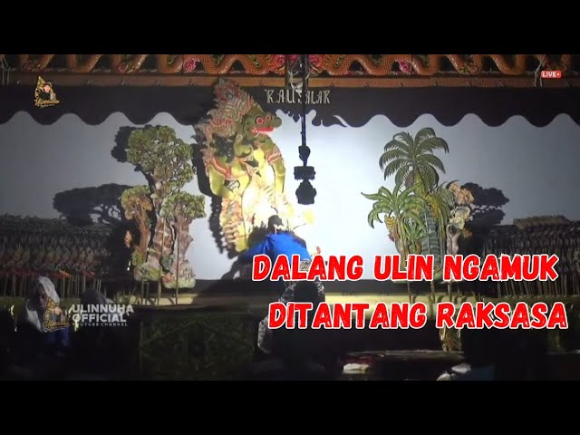 TELAT NGOPI DALANG ULIN NGAMUK !!! BERANTEM DENGAN WAYANG RAKSASA class=