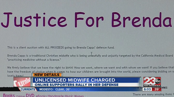 Unlicensed midwife charged for delivering babies w...