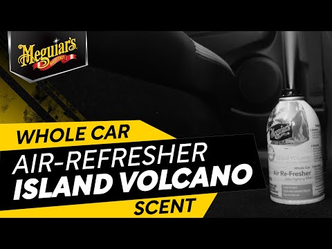 Освіжувач повітря "Острівний вулкан" аромат - Meguiar’s Air Re-Fresher Island Volcano 57 г. (G262502), видео 1