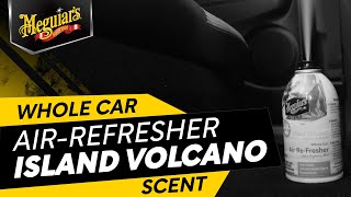 Meguiar's Car Air Refresher Mist - Lasting Car Interior Freshener – Island Volcano Scent
