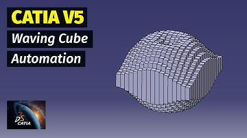 Catia V5 VBA Automation [Waving Cube]