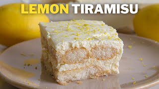 Lemon Tiramisu Recipe